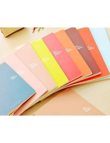 7 x 9 Inches 46 Pages Writing Composition Notebook Memo Book - Pink